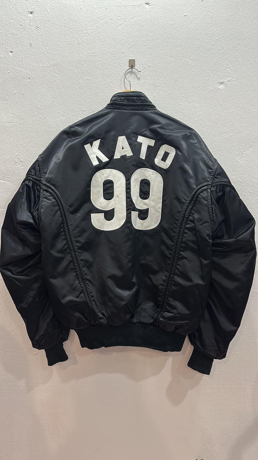 미즈노 올드스쿨 새틴 봄버 자켓XL 상품이미지8