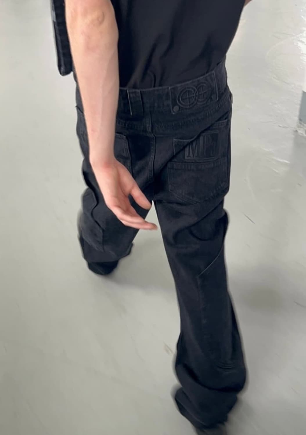 MPa CALF POCKET PANTS (BLACK) 상품이미지1