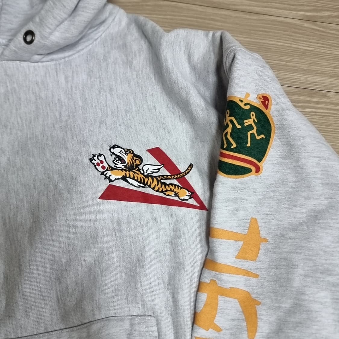 아웃스탠딩 74th Fighter 플라잉타이거  후드티(100-105) 상품이미지2