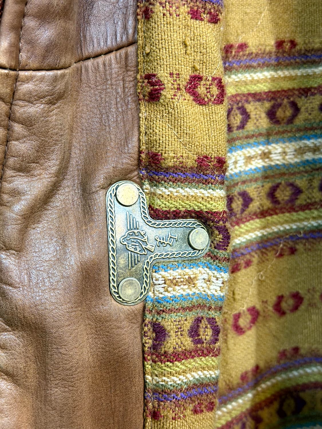 MITSUMINE Cowhide 소가죽 파이어맨 버클 코트 상품이미지6