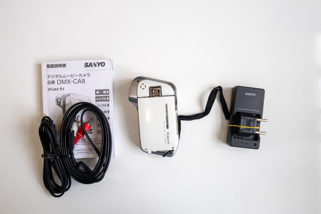 Sanyo Xacti DMX-CA8 / 빈티지 디지털 캠코더 상품이미지9