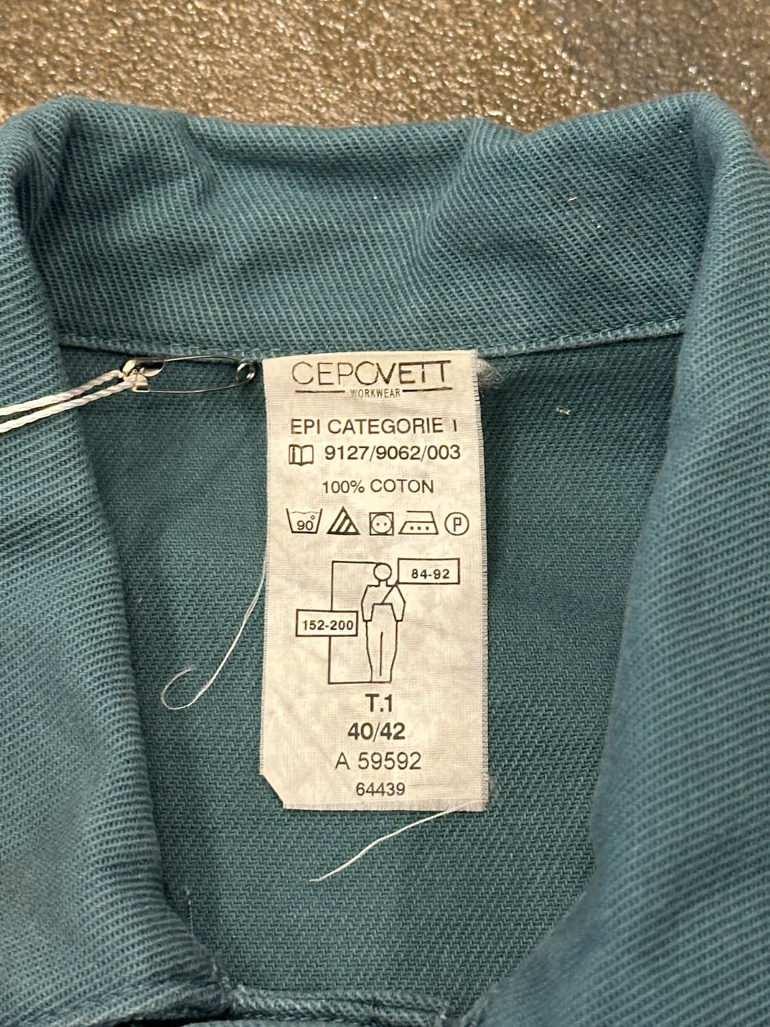 90s CEPOVETT 프렌치 워크자켓 M 상품이미지4