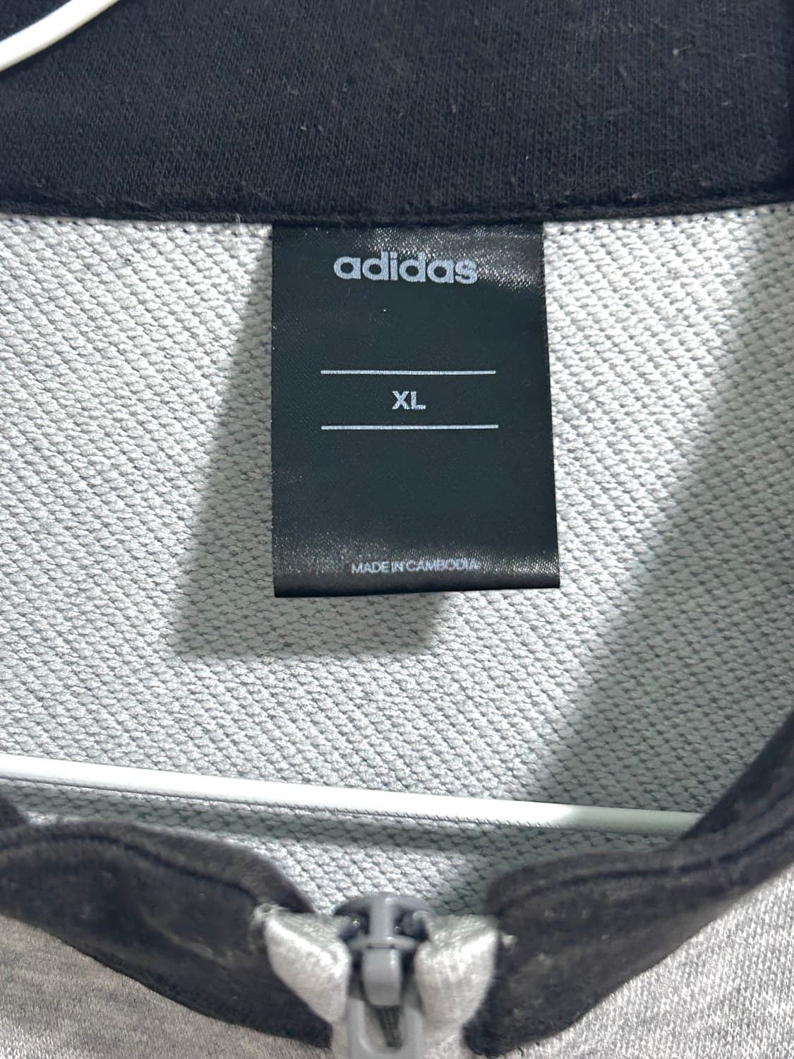 아디다스 코튼 회검져지 xl 상품이미지3