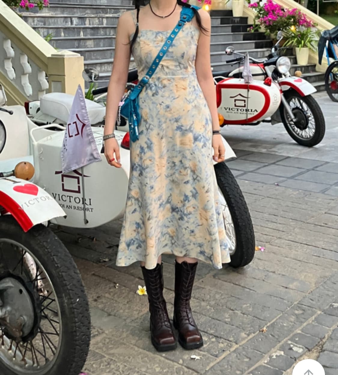 루루서울 under water dress 
사이즈m 1회착용 상품이미지6