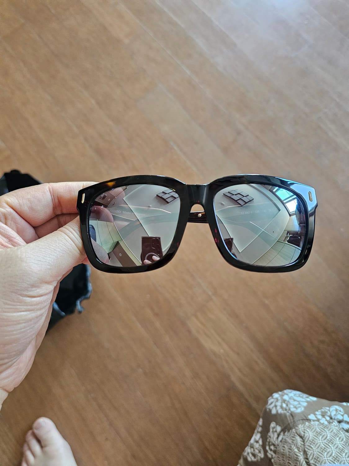 KENZO 겐조 블랙 뿔테 선글라스 상품이미지1