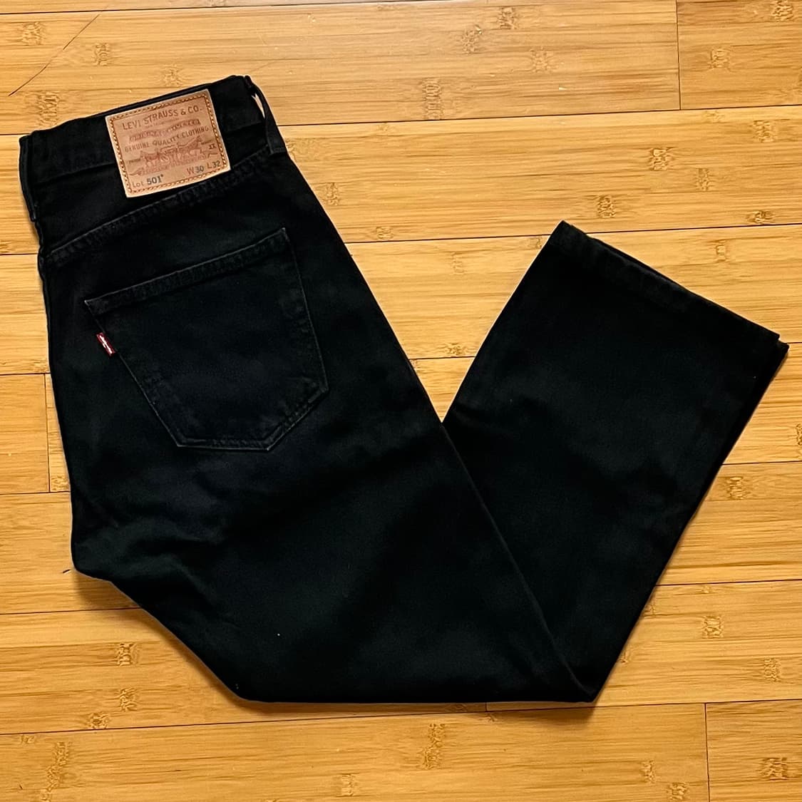 리바이스 501 빅E 블랙진 W30 L32 상품이미지1