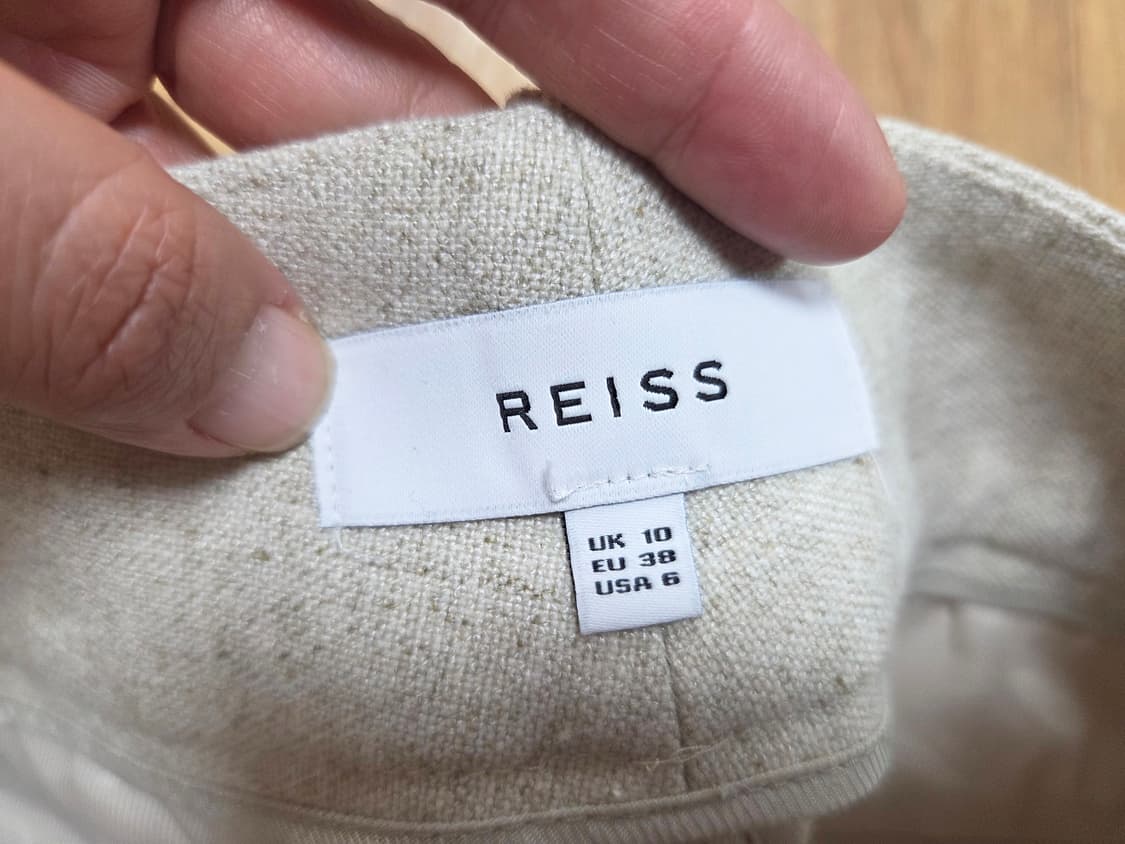 리스(REISS) 린넨블렌드 반바지 77 새상품 상품이미지5