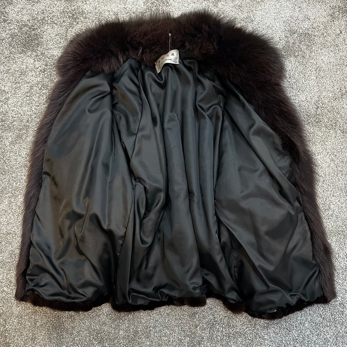 브라운 사가폭스 퍼자켓(태현모피)L 상품이미지4