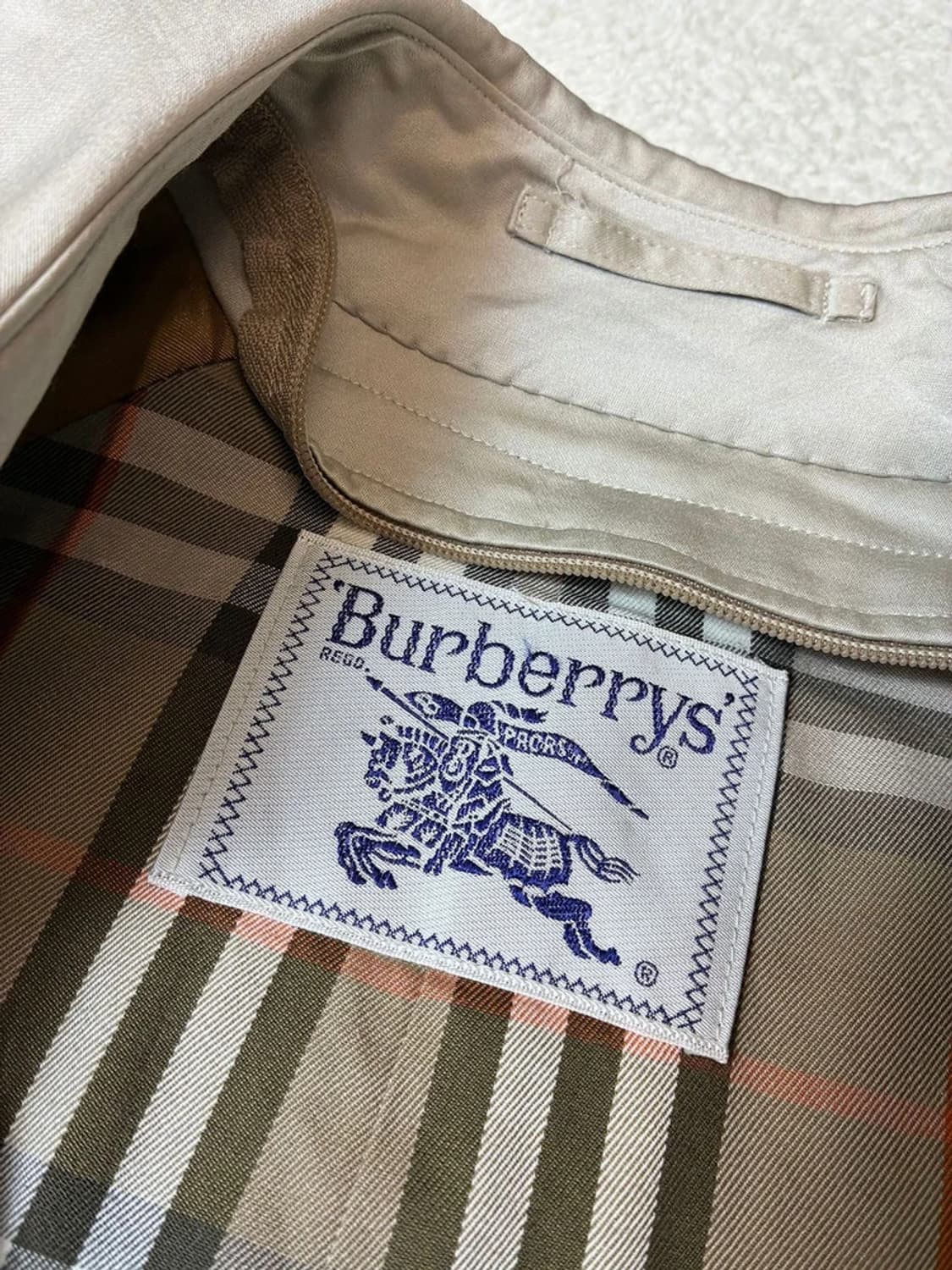 버버리 90's 재팬 벨티드 견장 트렌치 코트 PN7567 상품이미지8