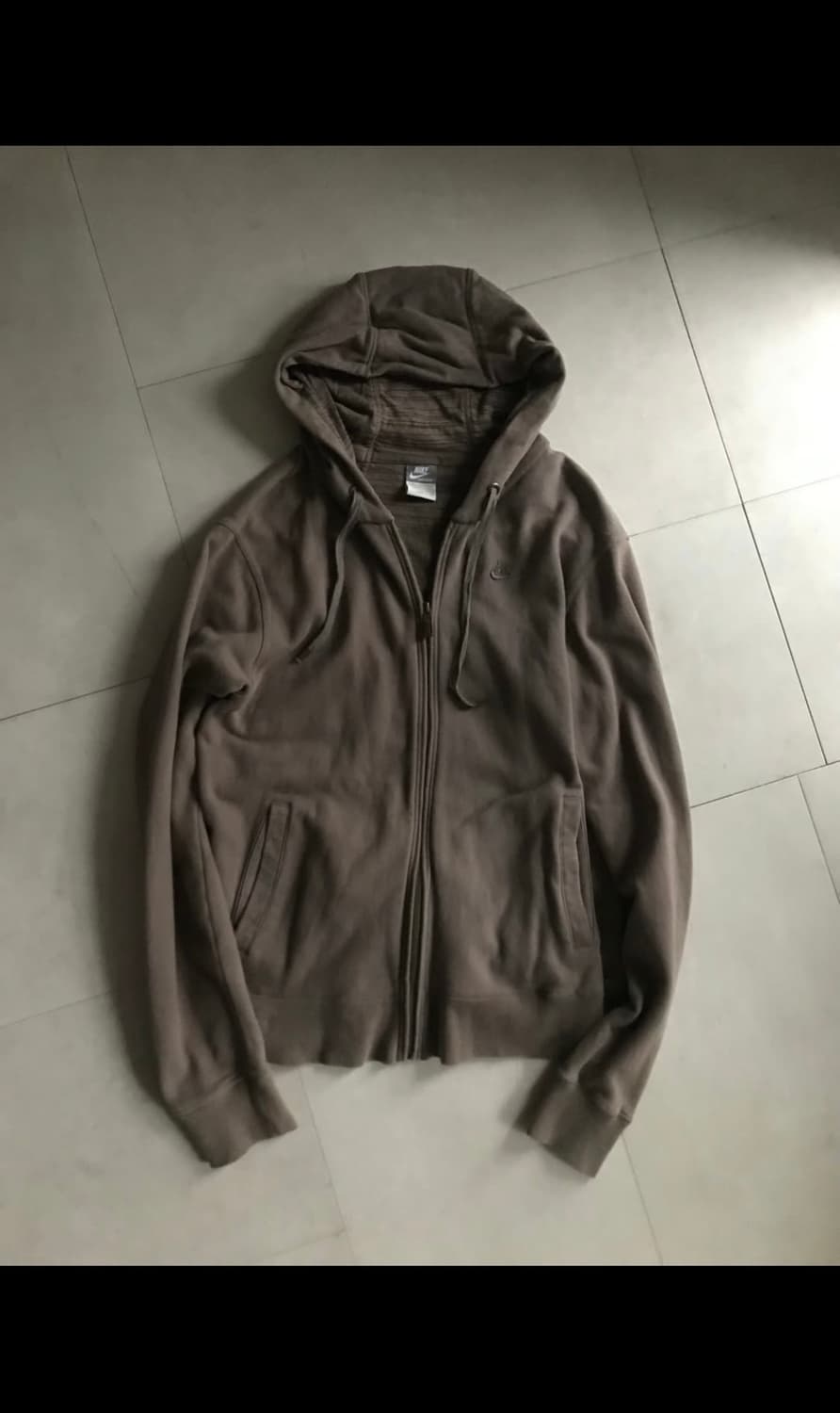 나이키 밀크브라운 후드집업 상품이미지2