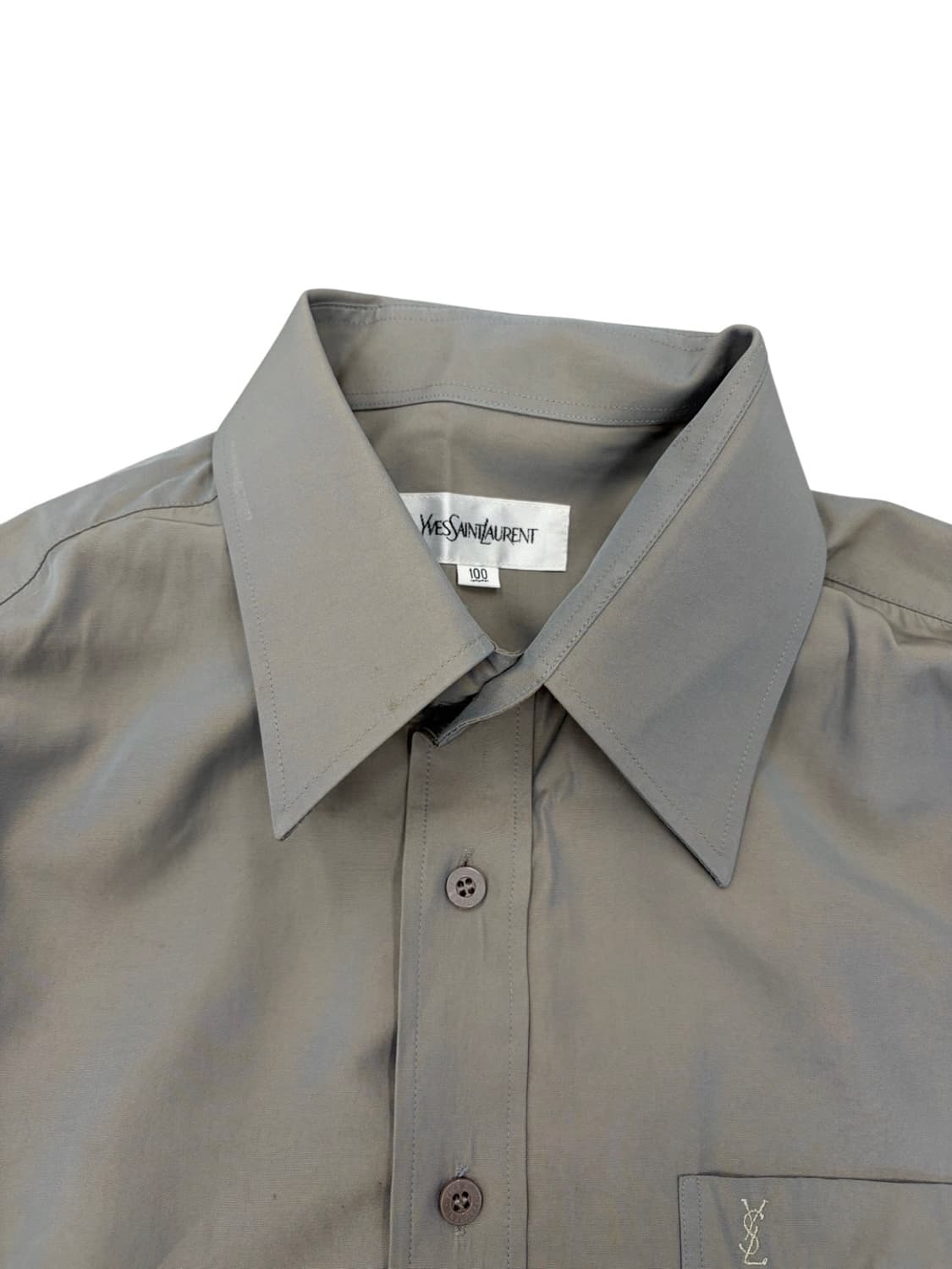 00s YSL 레이온 셔츠 (L)  상품이미지3
