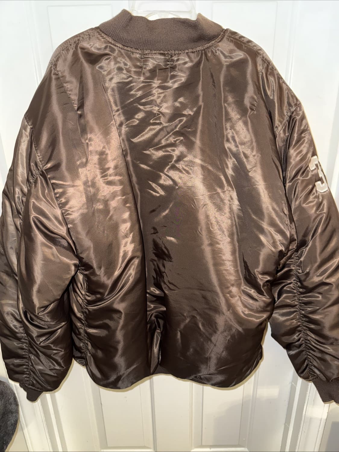 05FW 폴로 랄프 로렌 클래식 빅포니 항공 다운 패딩 브라운 상품이미지6