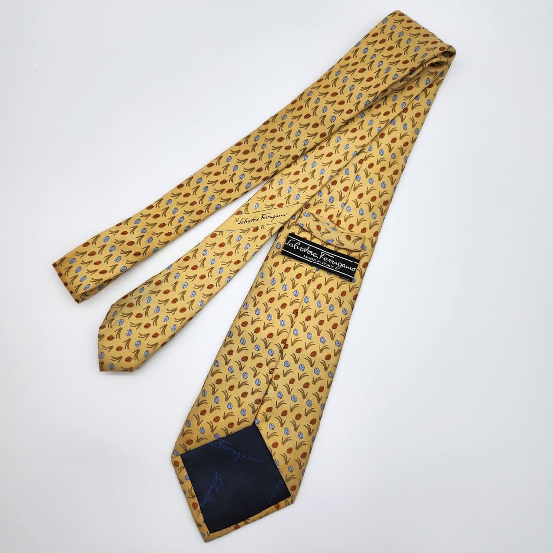 페라가모 실크 넥타이 [BFC7338_0542-99] 상품이미지3