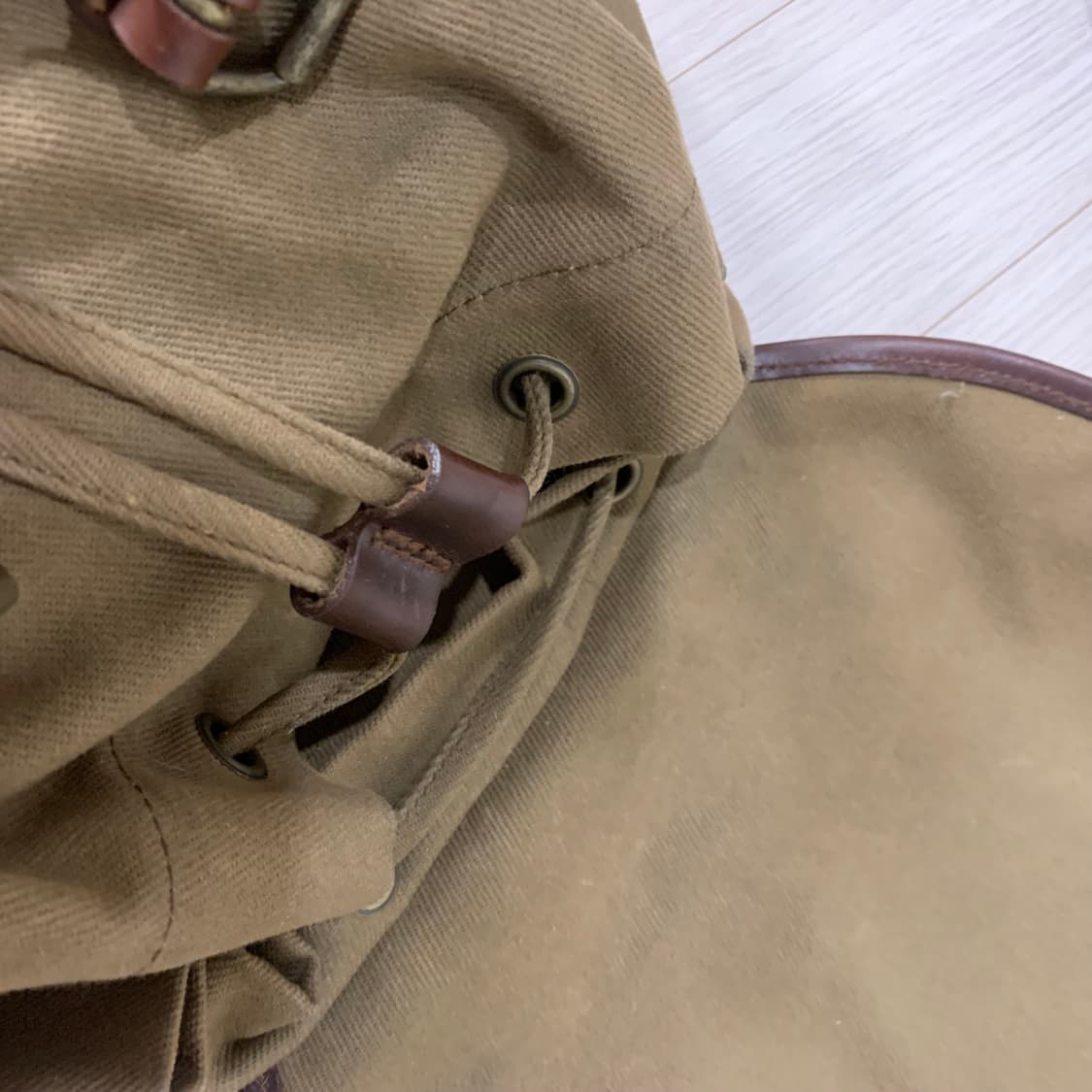Polo ralplauren canvas rucksack . 상품이미지10