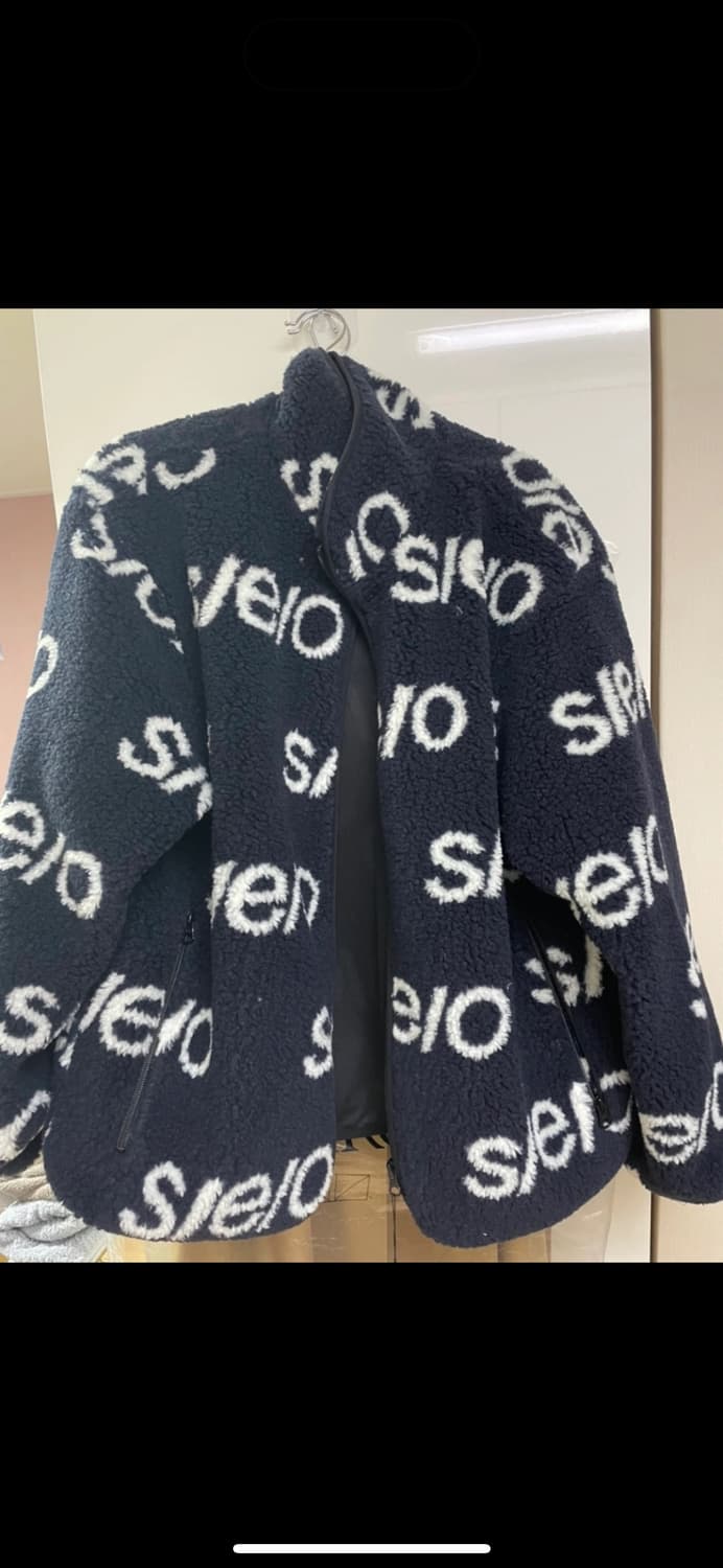 택달린 새상품 s/e/o 로고 플리스 자켓 사이즈 1 상품이미지1