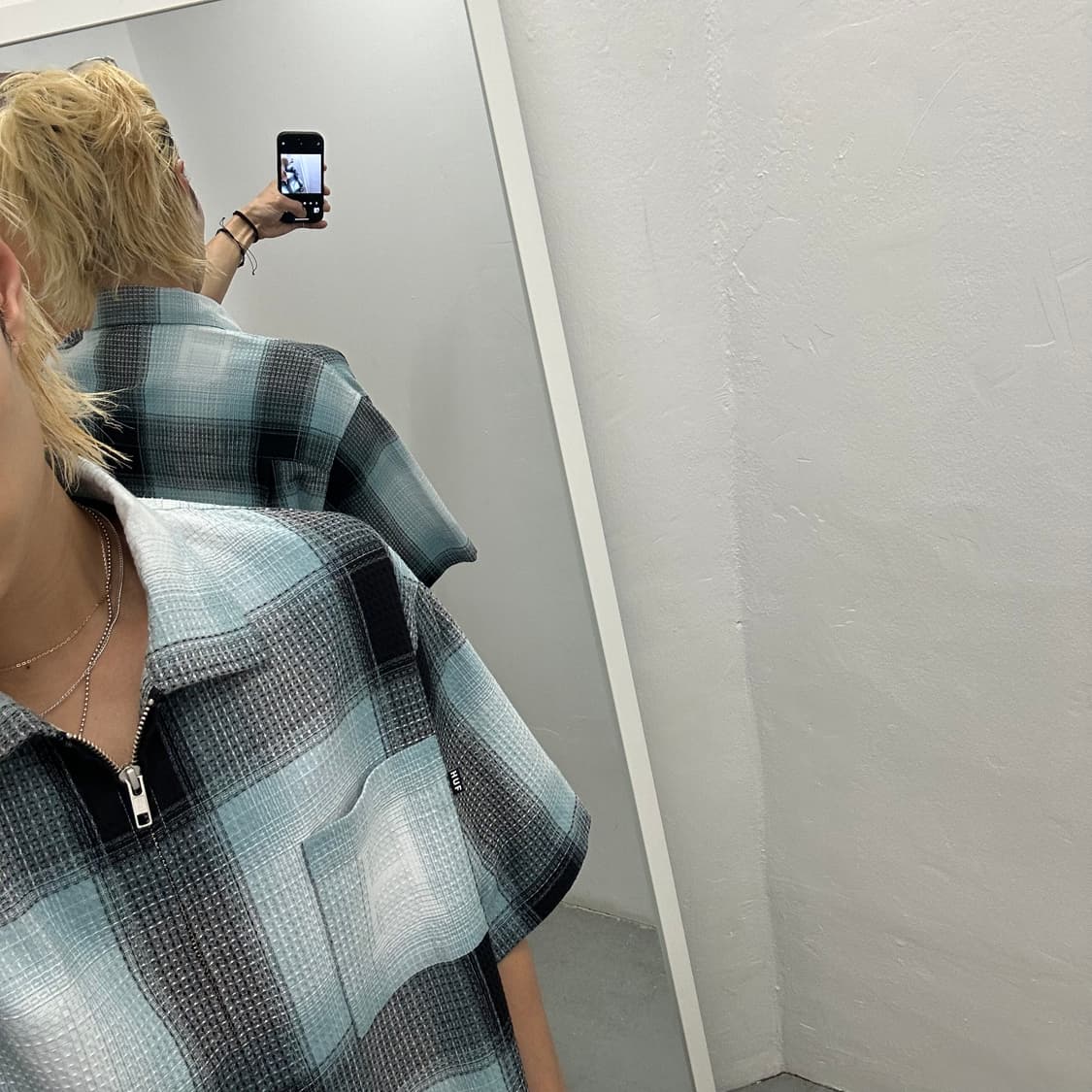 허프 HUF Classic H omebre Plaid Shirt 상품이미지9