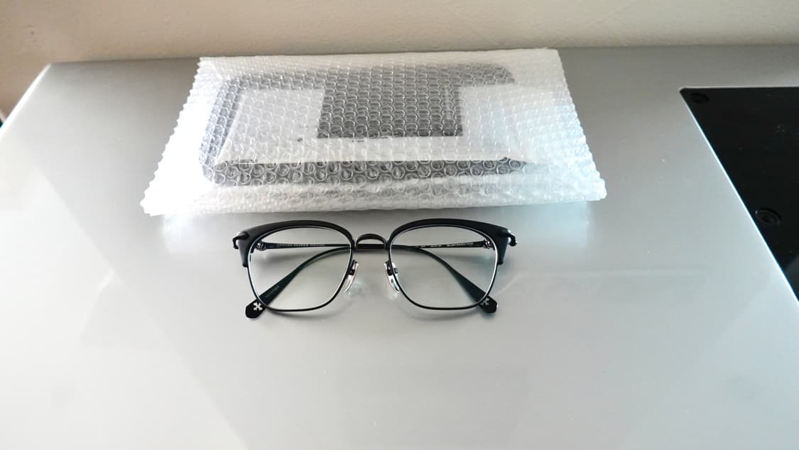 크롬하츠 슬런트레딕션1 맷블랙/MBK 안경 상품이미지1