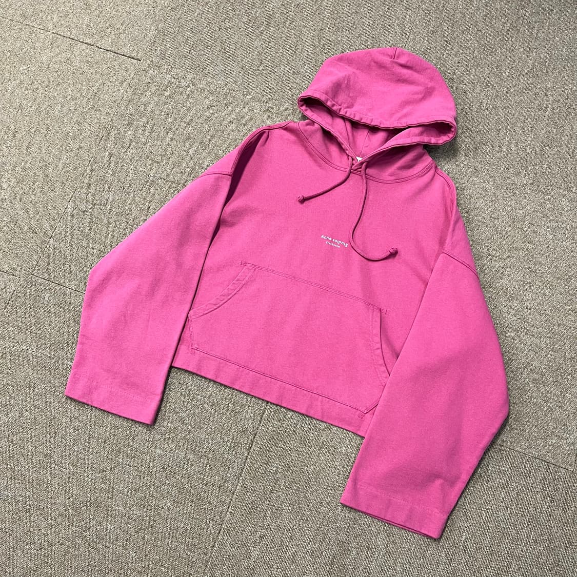 아크네 스튜디오 크롭 후드 상품이미지1