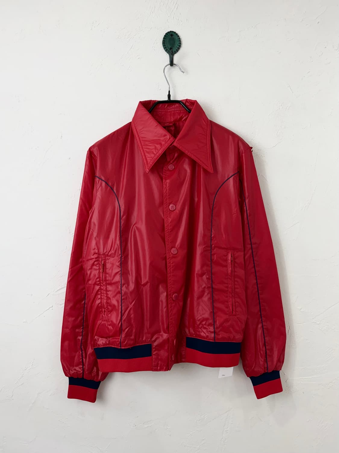 80s BLUE IMPULSE 나일론 스포츠 자켓 상품이미지1