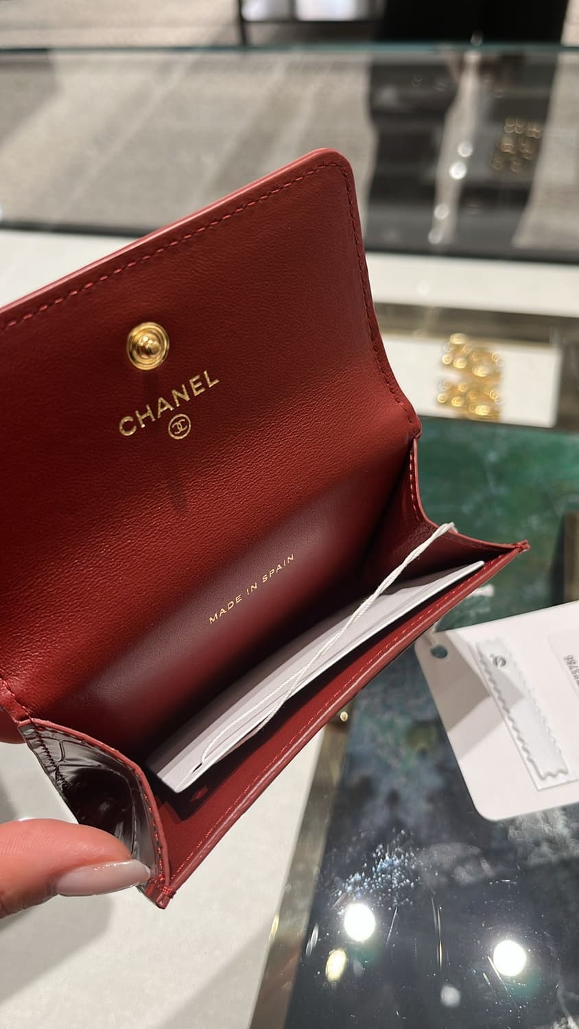 샤넬 크로커다일 카드지갑  상품이미지2