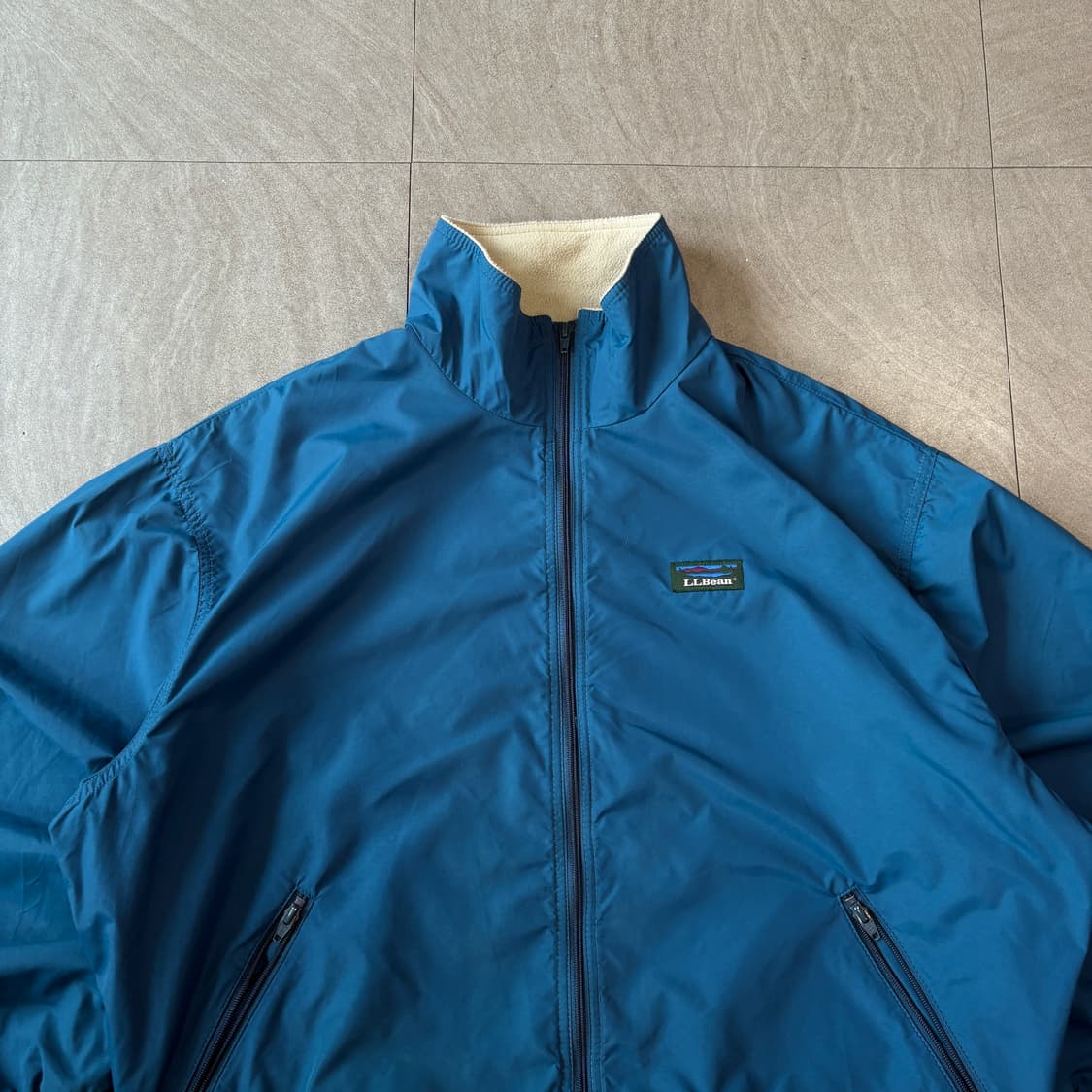 90s L.L.bean 90년대 엘엘빈 쓰리 시즌 블루 웜업 자켓 상품이미지3