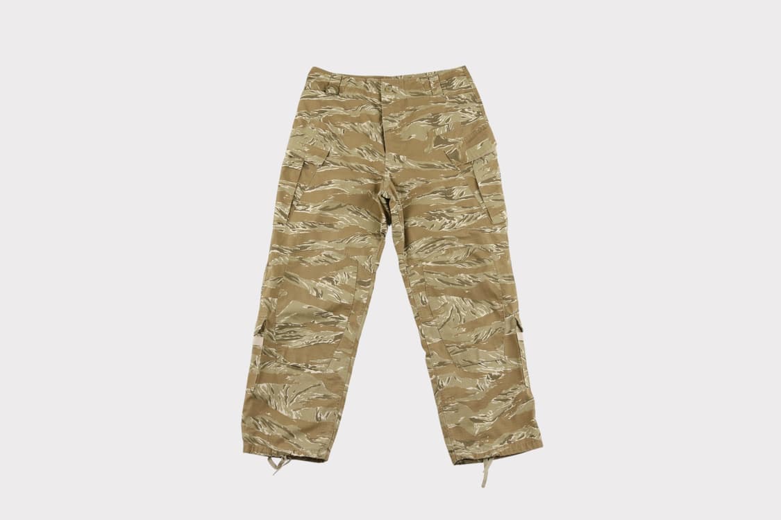 [XL] 빈티지 타이거 카모 BDU 셔츠 바지 셋업 상품이미지6
