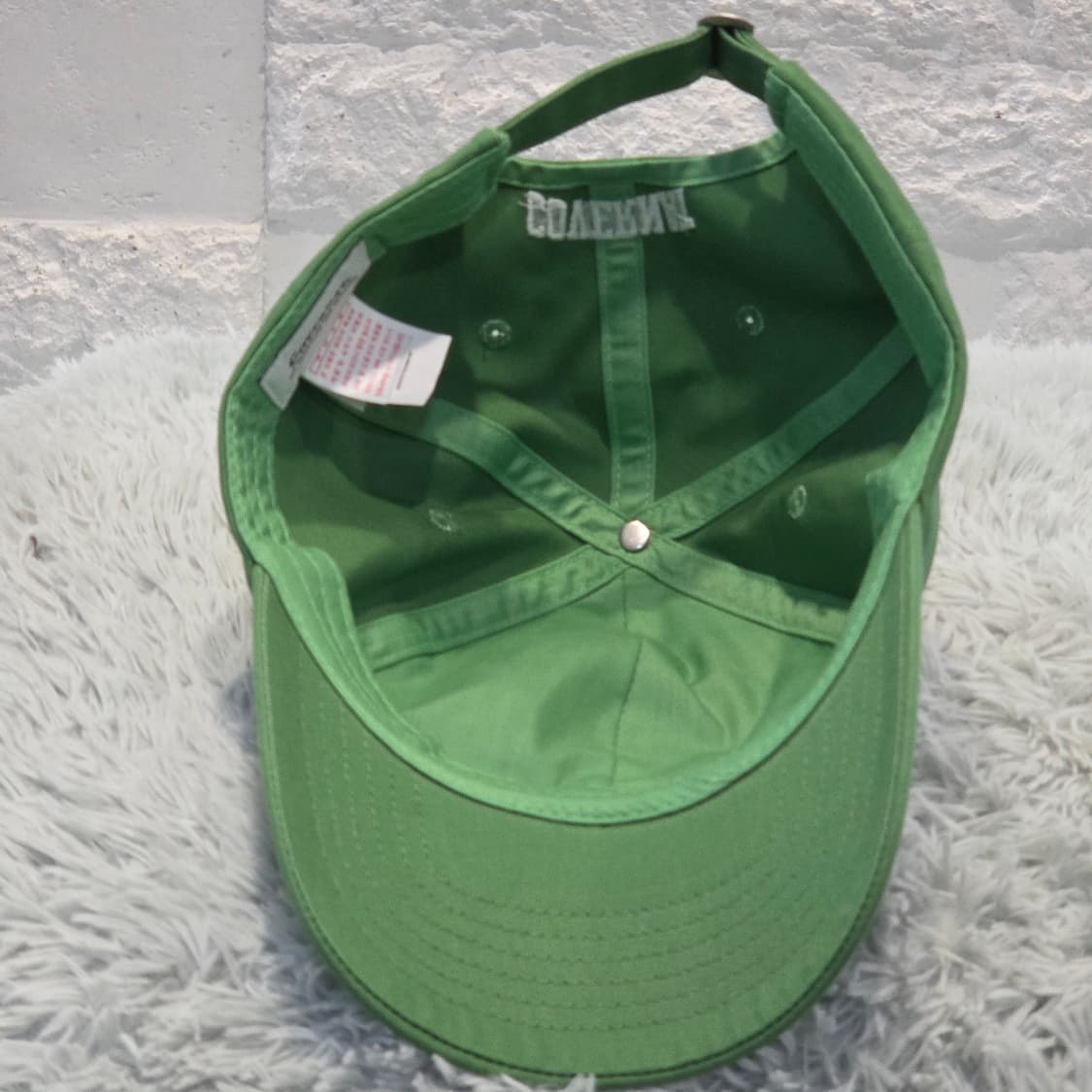 p6-10:커버낫 C 로고 코튼 볼캡 민트그린 56-59cm 상품이미지6