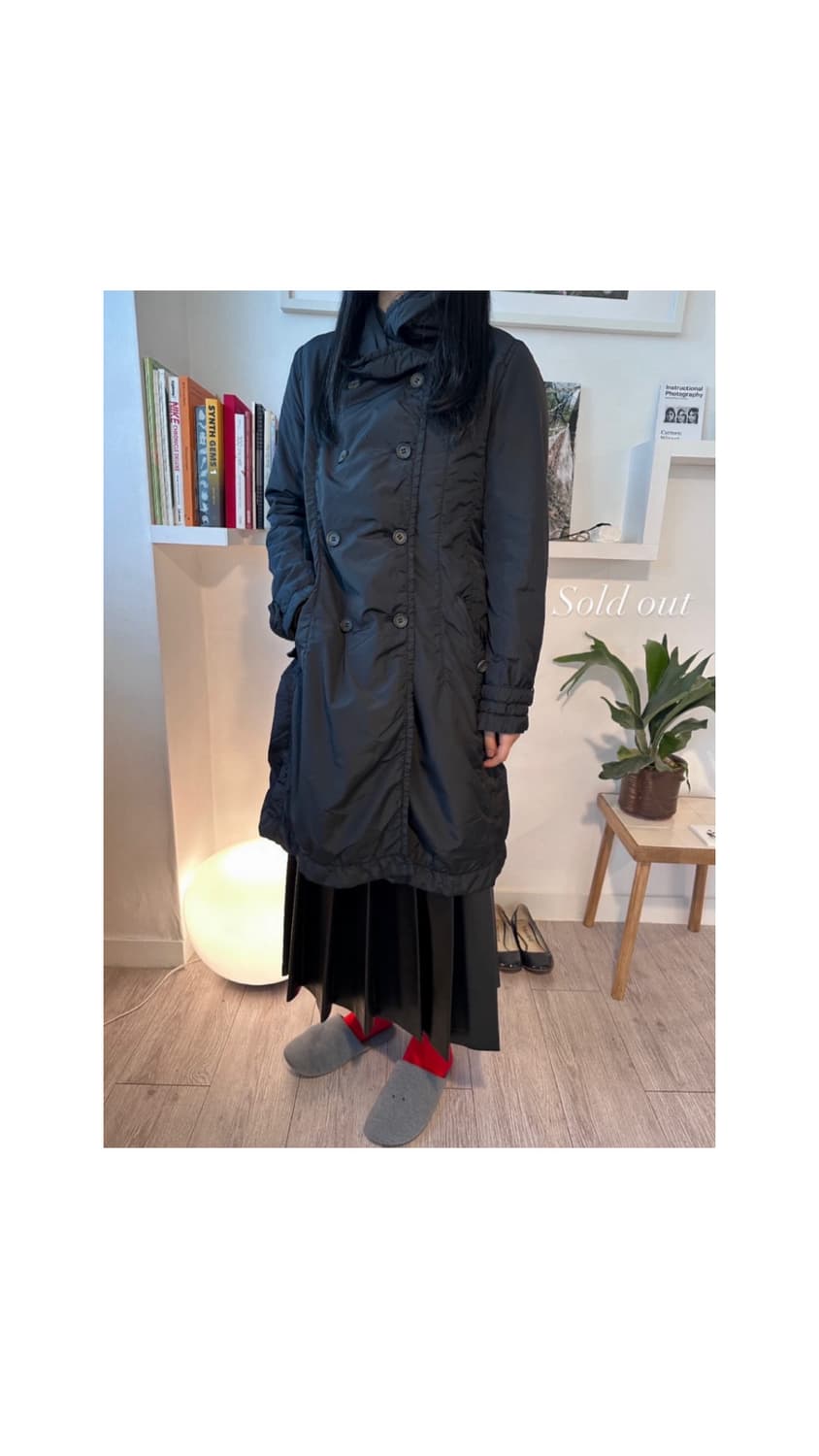 이세이미야케 더블 버튼 패딩 점퍼 상품이미지1