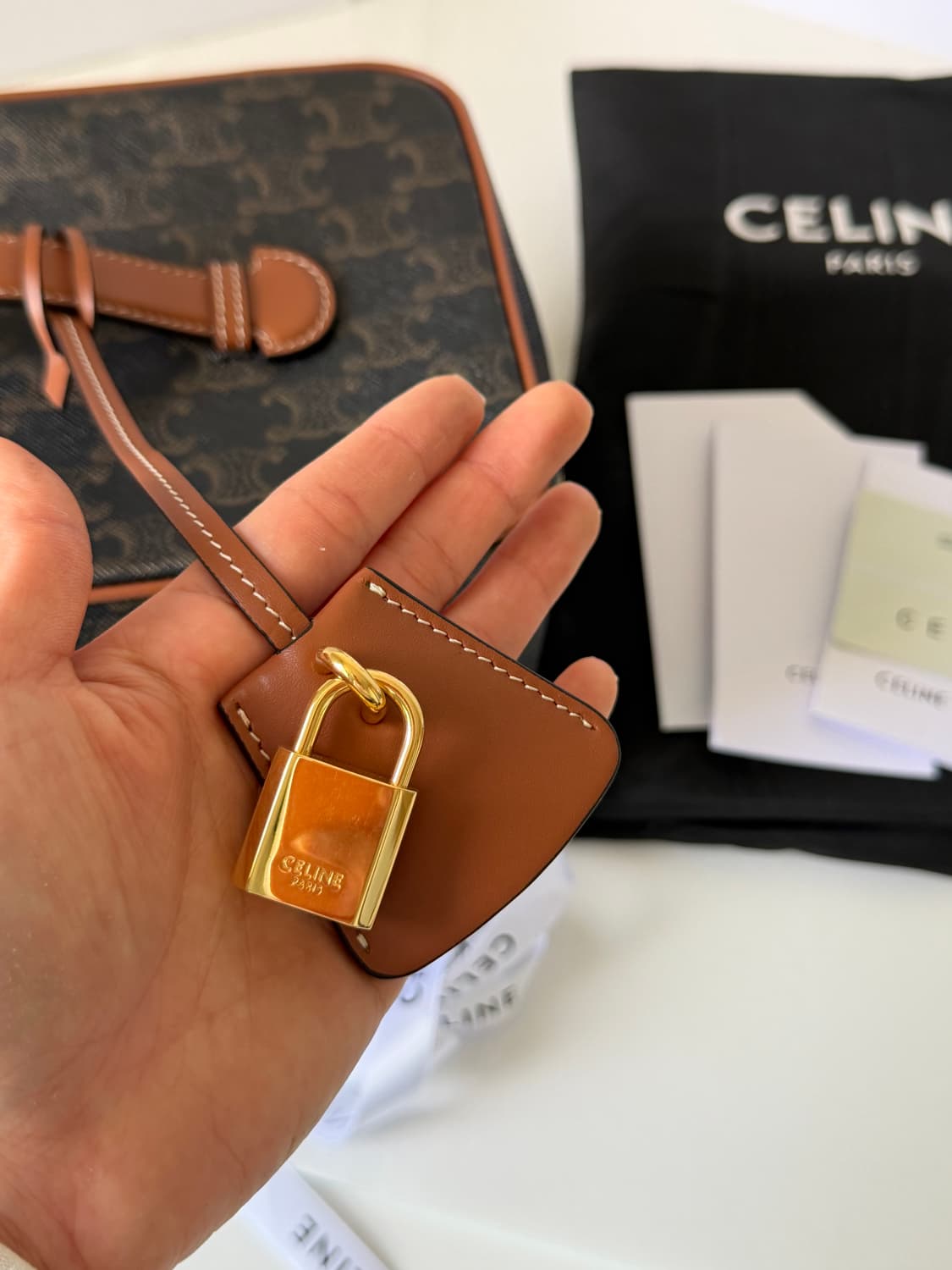 셀린느 트리옹프 베니티 케이스 상품이미지7