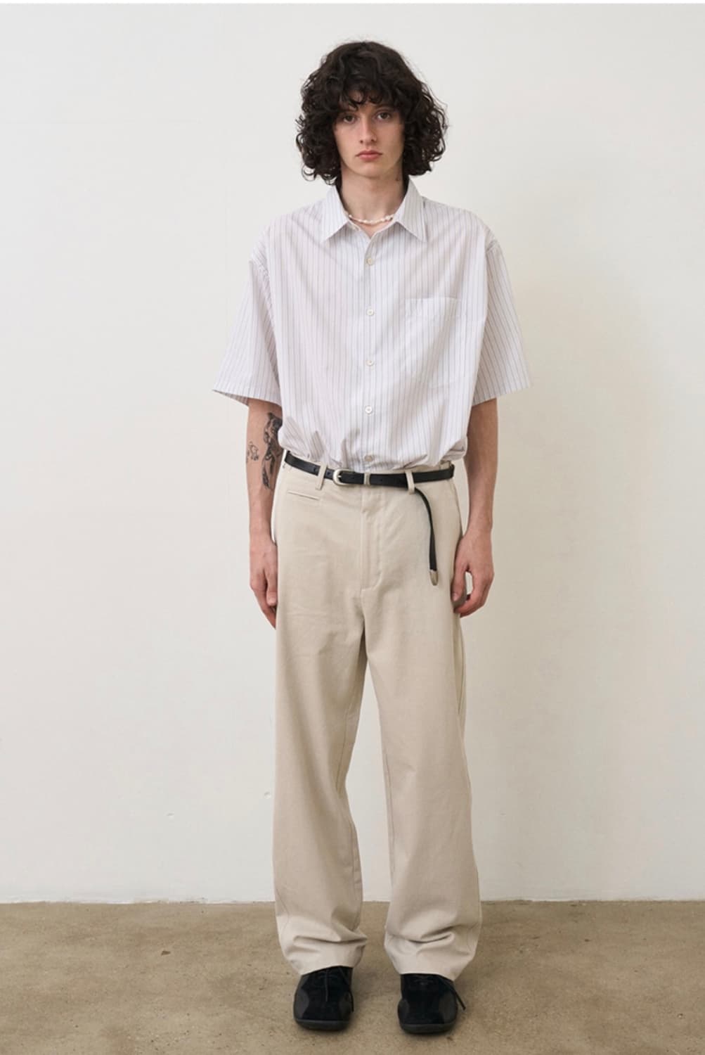 노운 스트라이프 셔츠 2사이즈 상품이미지1