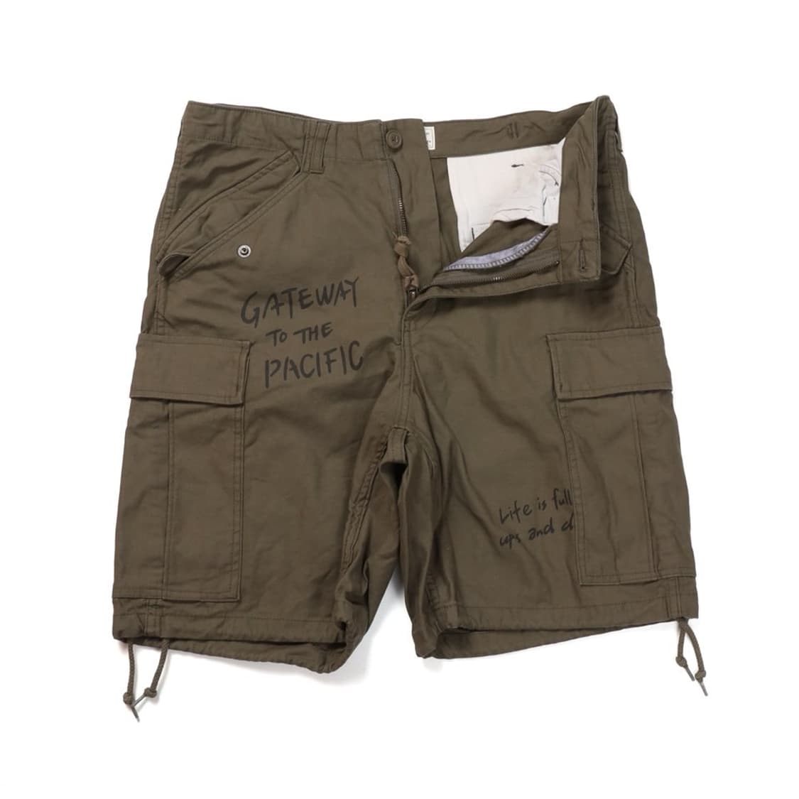 Avirex WEB & DEPOT M-65 Fatigue Shorts 상품이미지4