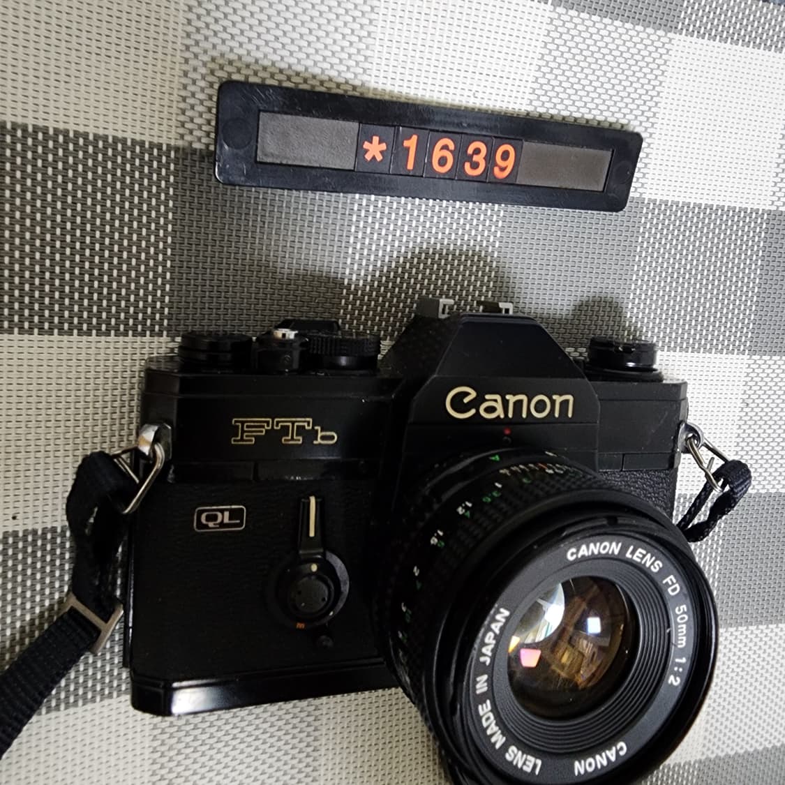 캐논 FTb 필름카메라 1대 2 단렌즈 렌즈 블랙바디 상품이미지2