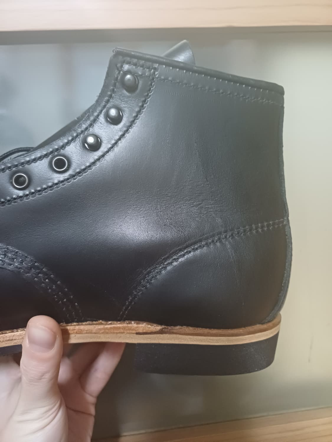 레드윙 벡맨 9423 엑스칼리버 블랙 워커 부츠 상품이미지5