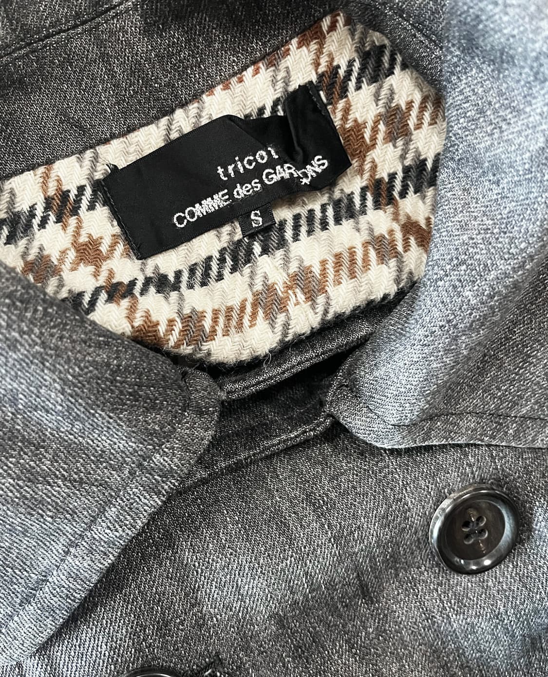 COMME DES GARCONS wool double short coat 상품이미지10