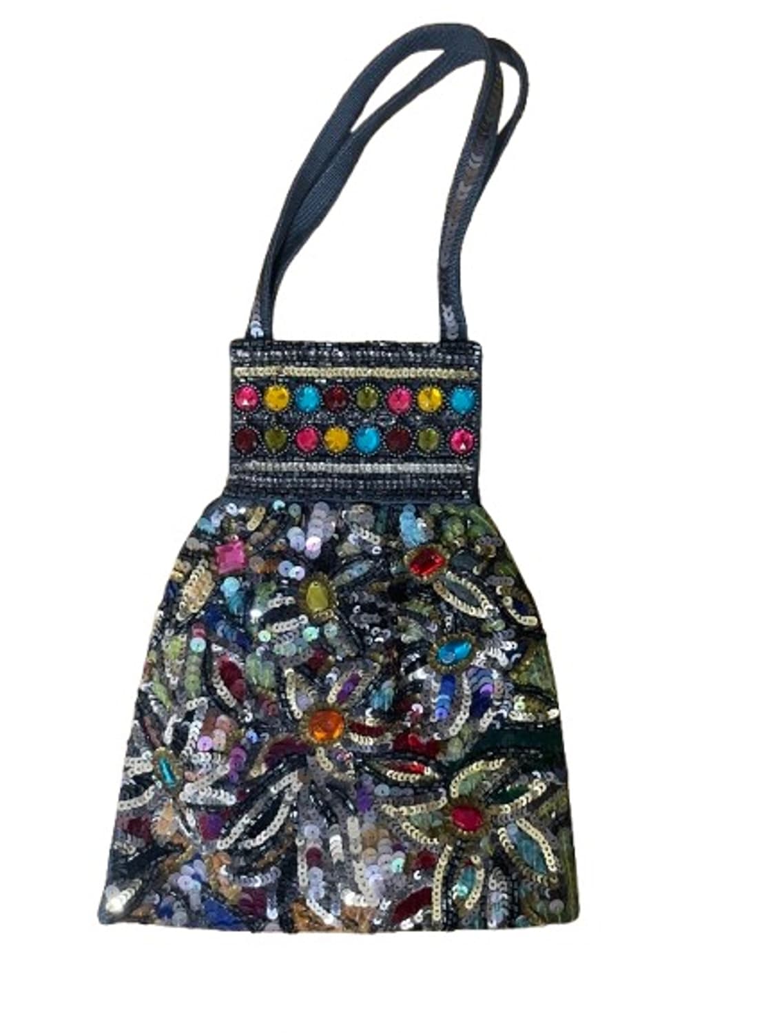 빈티지 TILIA 핸드메이드 스팽글 비즈 미니백 상품이미지1