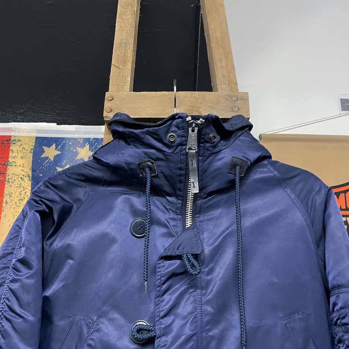 알파 인더스트리 N3B 퍼 후드 야상 자켓 밀리터리 오리지널 상품이미지3