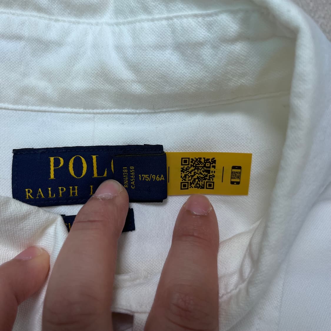 100 폴로랄프로렌 신형 화이트 와이셔츠 상품이미지5