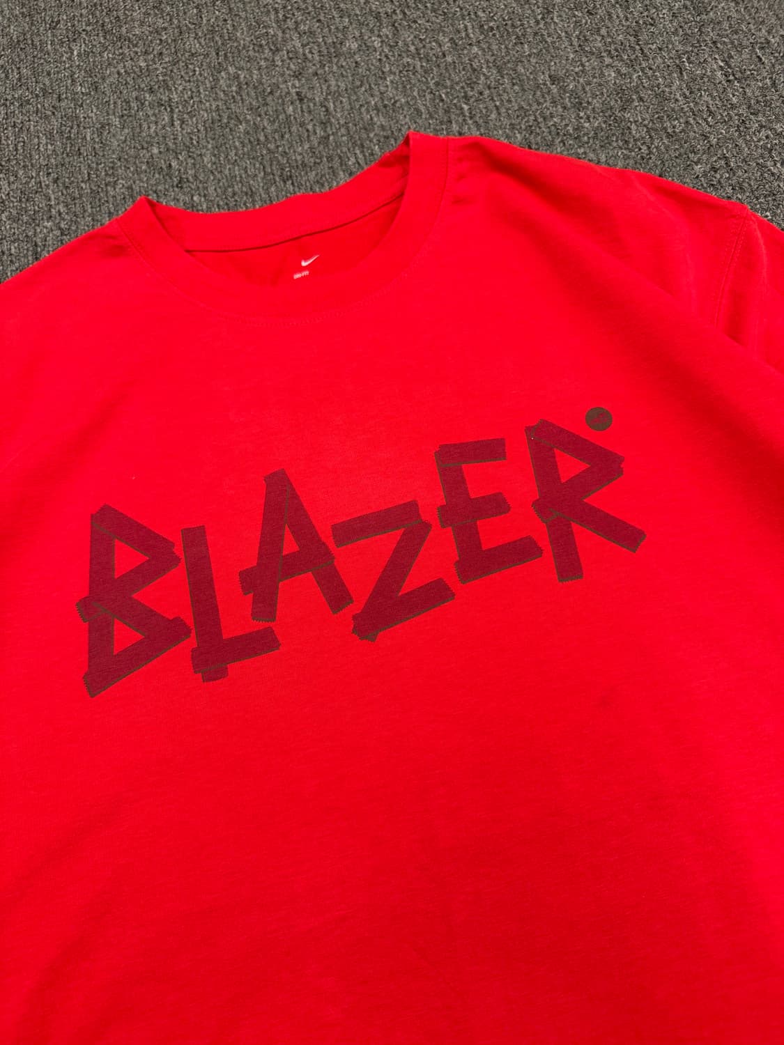 XL)나이키 빈티지 BLAZER 프린팅 반팔 상품이미지3