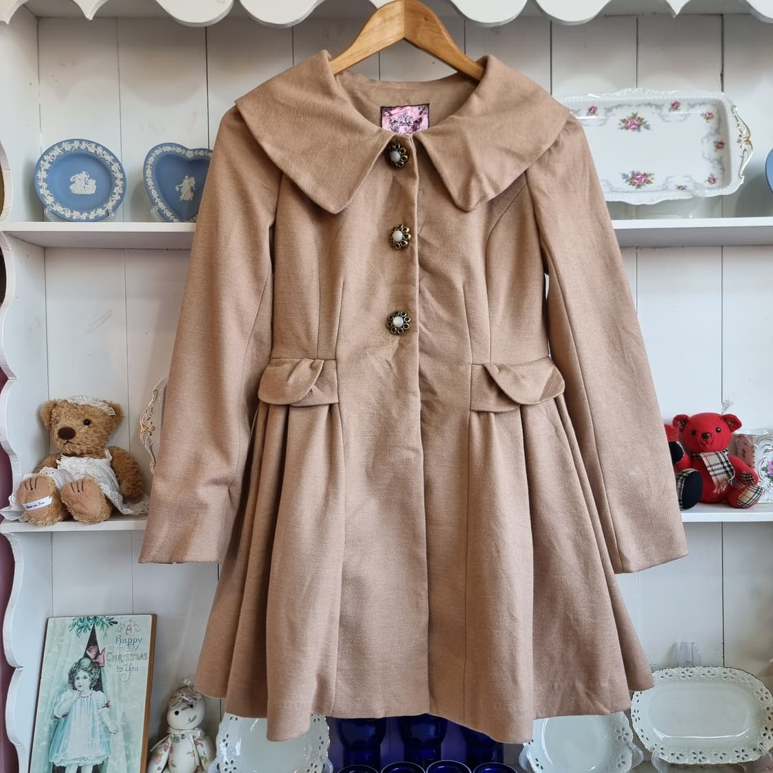 Honey Bunch 허니번치 원피스형 코트 상품이미지6