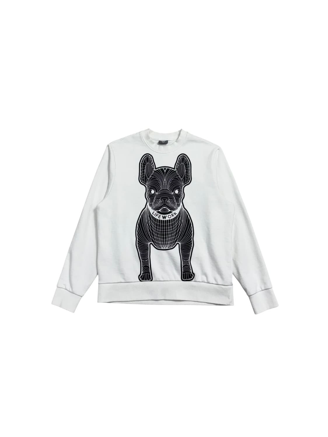 LIFEWORK 라이프워크 맨투맨 화이트 상품이미지1