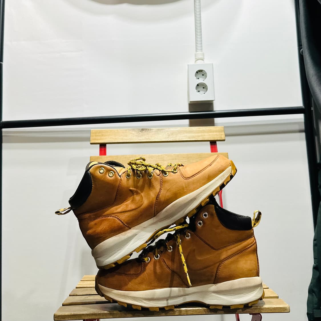 270) 나이키 운동화 남성 남자 신발 마노아 레더 브라운 상품이미지7