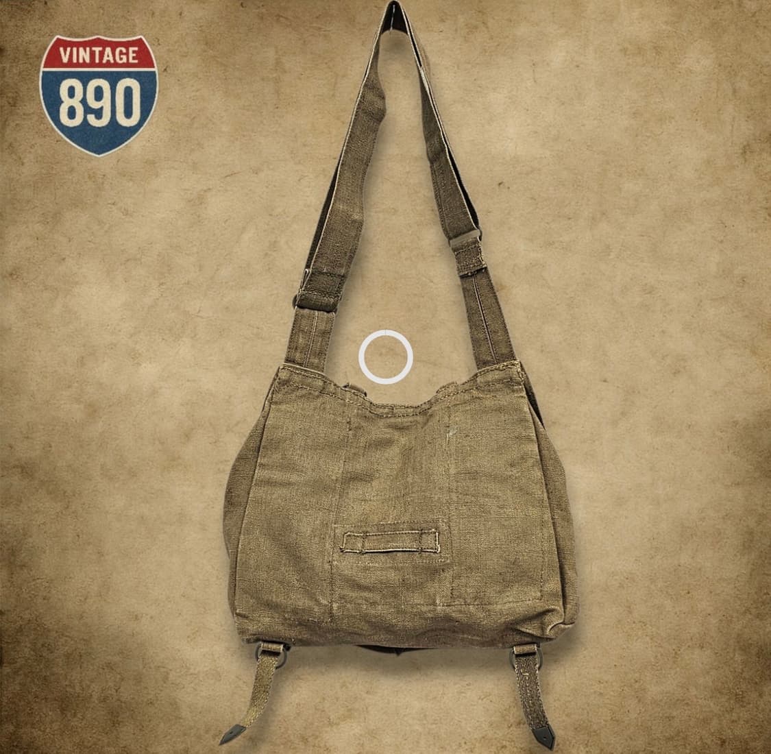 70s 체코군 밀리터리 오리지널 브레드백 상품이미지2