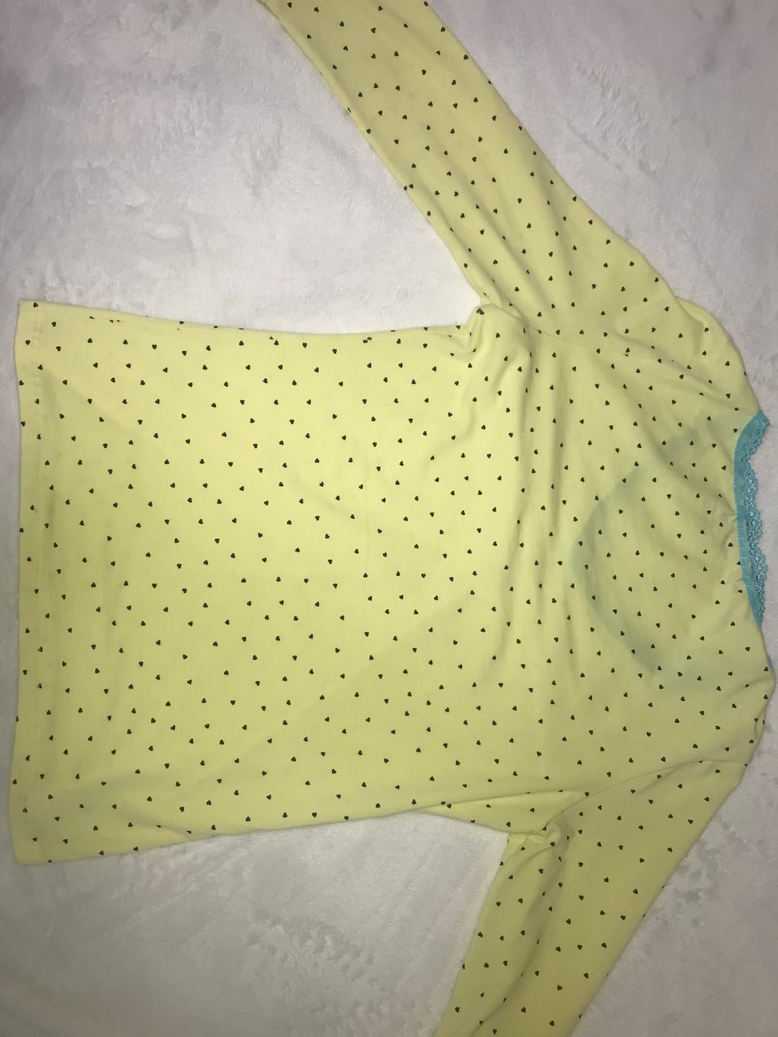 샵페어리 레몬 미니 하트 레이스탑 상품이미지3