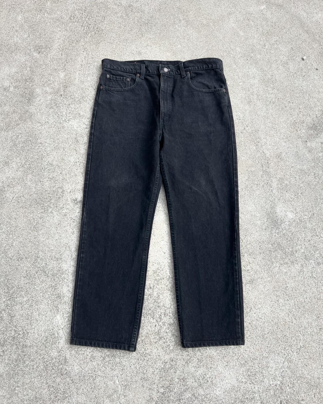 (36)90s 리바이스 505 블랙진 /384 상품이미지2