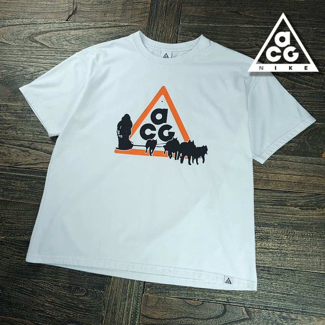 [나이키 ACG] 드라이핏 독 슬레드 티셔츠 써밋 화이트 M20893 상품이미지1