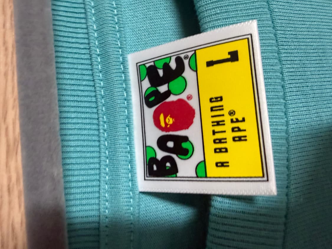 베이프 bape 컬리지 블루  상품이미지3
