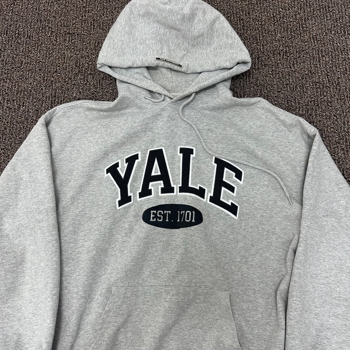 YALE 예일 후드티 그레이 L 상품이미지2