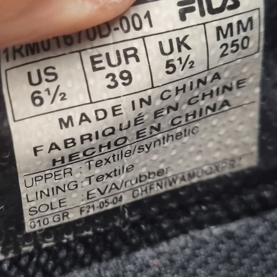 휠라 뉴런3  스티뮬러스 운동화250 상품이미지6