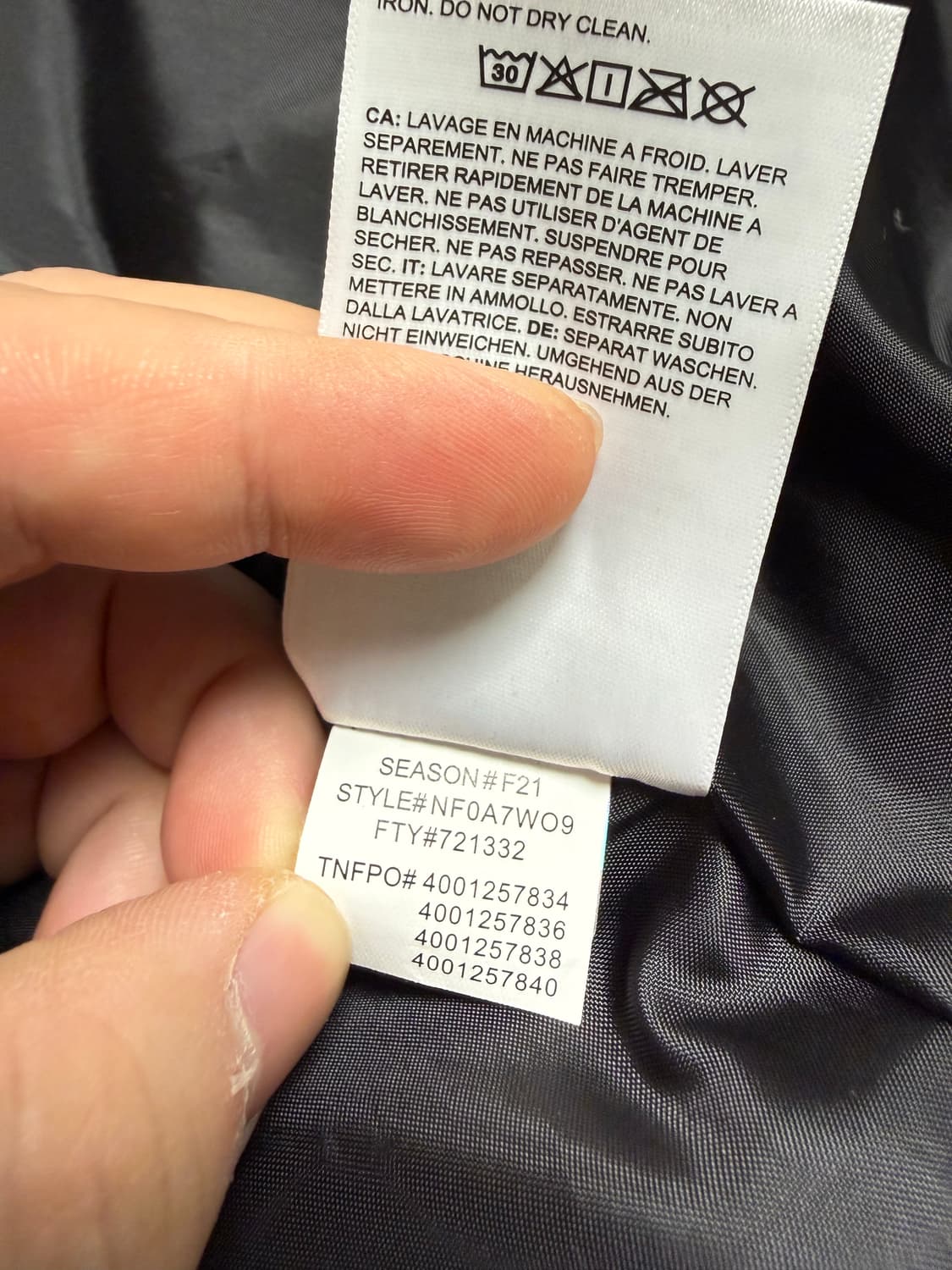 슈프림 노스페이스 블리치드 데님 프린트 마운틴 자켓 인디고 상품이미지4