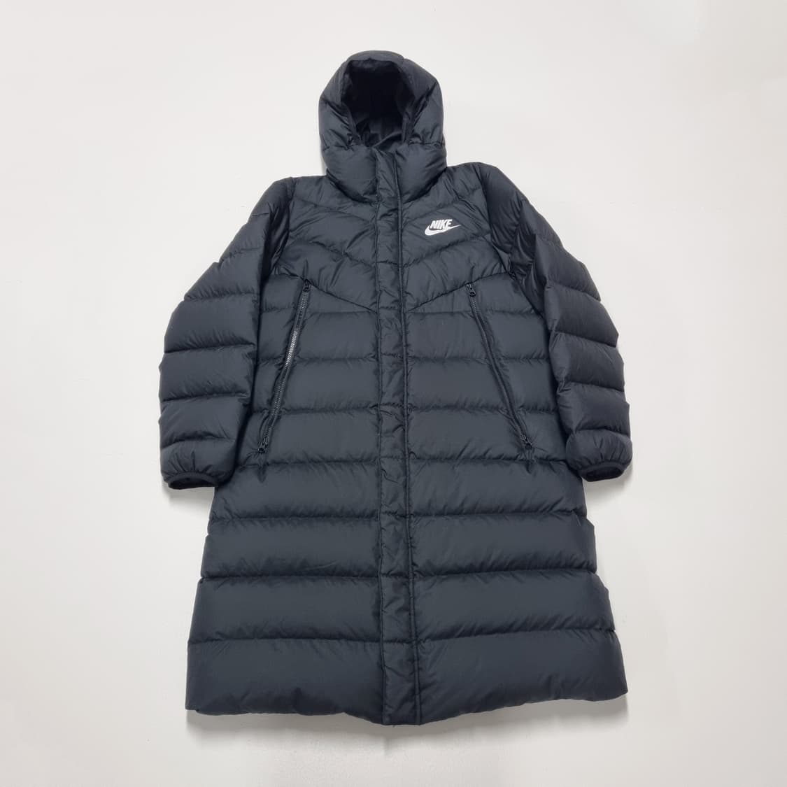 나이키 윈드러너 다운필 롱패딩 블랙 - XL(105) 상품이미지3